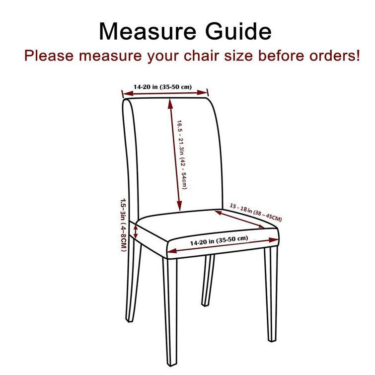 Bay Isle Home Box Cushion Dining Chair Slipcover Wayfair